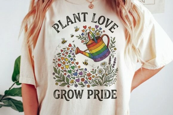 Download Plant Love Grow Pride Rainbow Garden - Premium Resources